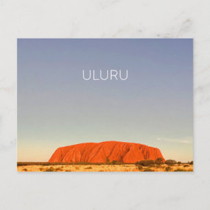 Uluru, Australien Postkarte