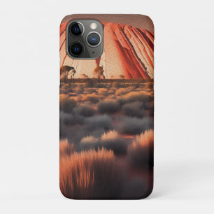 Uluru "Ayers Rock" Australia Oil Paint, Case-Mate iPhone Hülle