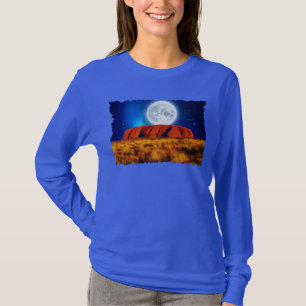 Uluru Ayer's Rock Australian Outback Art Shirt