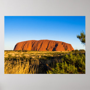 Uluru Ayers Rock in Australien Poster