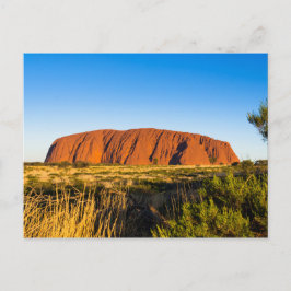 Uluru Ayers Rock in Australien Postkarte