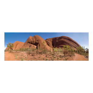 Uluru Ayers Rock Nah Up Panorama Fotodruck