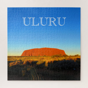 Uluru blau puzzle