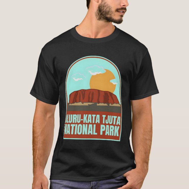 Uluru-Kata Tjuta � Der endlose Horizont Australien T-Shirt (Vorderseite)