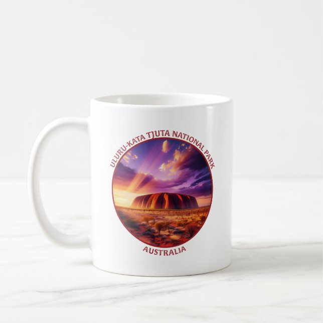 Uluru-Kata Tjuta National Park, Australien Kaffeetasse (Links)