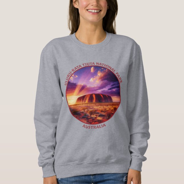 Uluru-Kata Tjuta National Park, Australien Sweatshirt (Vorderseite)