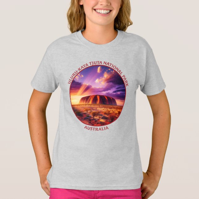 Uluru-Kata Tjuta National Park, Australien T-Shirt (Vorderseite)