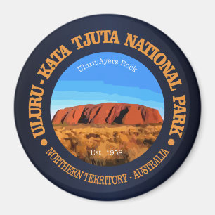 Uluru - Kata Tjuta Nationalpark Magnet