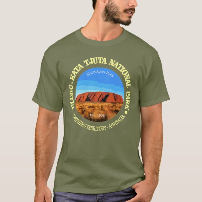 Uluru - Nationalpark Kata Tjuta T-Shirt (Vorderseite)