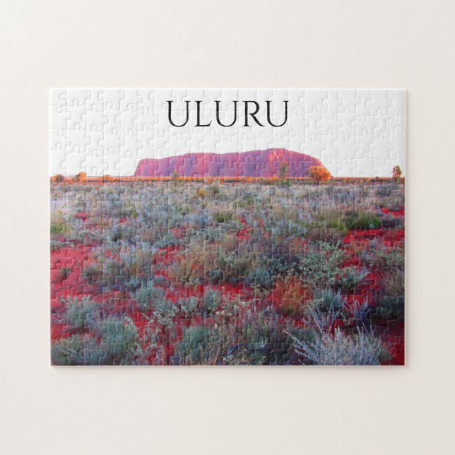 Uluru Rote Wüste Puzzle (Horizontal)