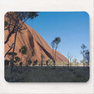 Uluru und Wüste schlicht Mousepad