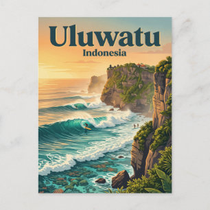 Uluwatu Indonesien Postkarte