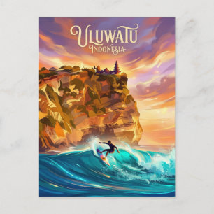 Uluwatu Indonesien Postkarte