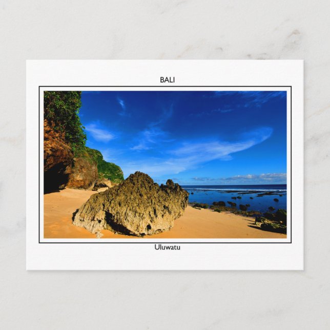 Uluwatu Postkarte (Vorderseite)