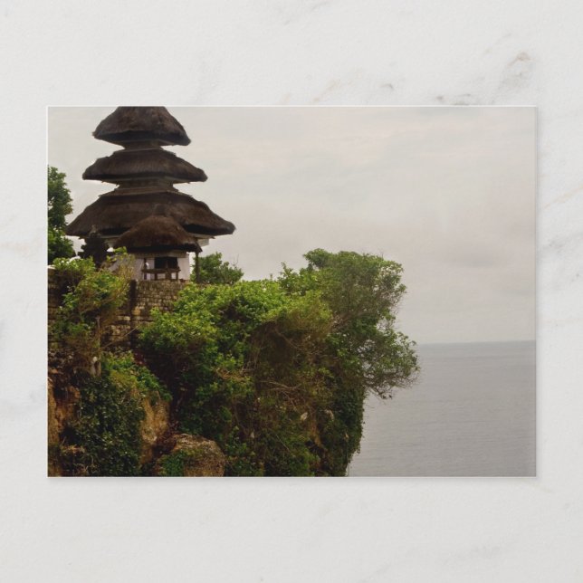 Uluwatu-Tempel in Bali Postkarte (Vorderseite)