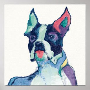 Ulysses-Aquarell-Pastell Poster