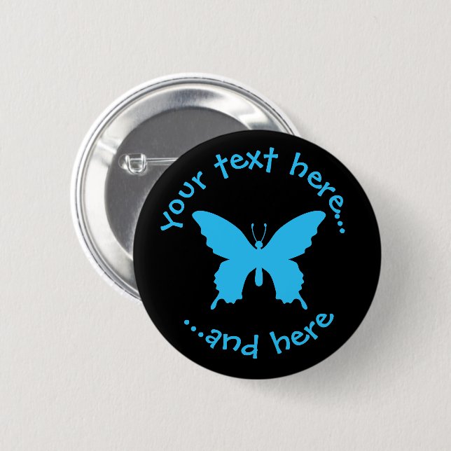 Ulysses Butterfly Button (Vorne & Hinten)