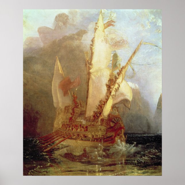 Ulysses Deriding Polyphemus, Angaben zum Schiff Poster (Vorne)