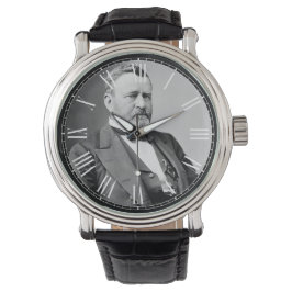 Ulysses Grant Präsident Vintag Watch Armbanduhr