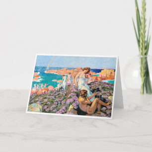 Ulysses mit Calypso, Maurice Denis Karte