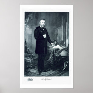 Ulysses S. Grant, 18. Präsident des vereinigten Poster