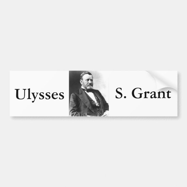 Ulysses S Grant Autoaufkleber (Vorne)