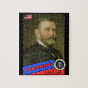 Ulysses S. Grant Baseball Card Puzzle