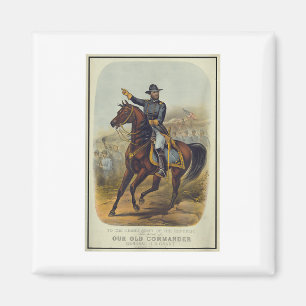 Ulysses S. Grant on Horseback Magnet