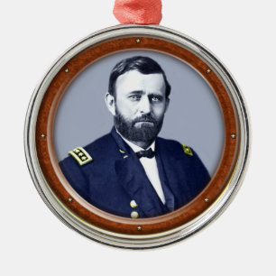 Ulysses S. Grant Ornament Aus Metall