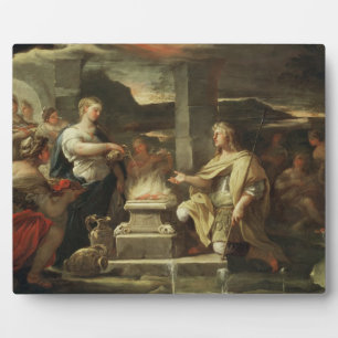 Ulysses und Calypso Fotoplatte