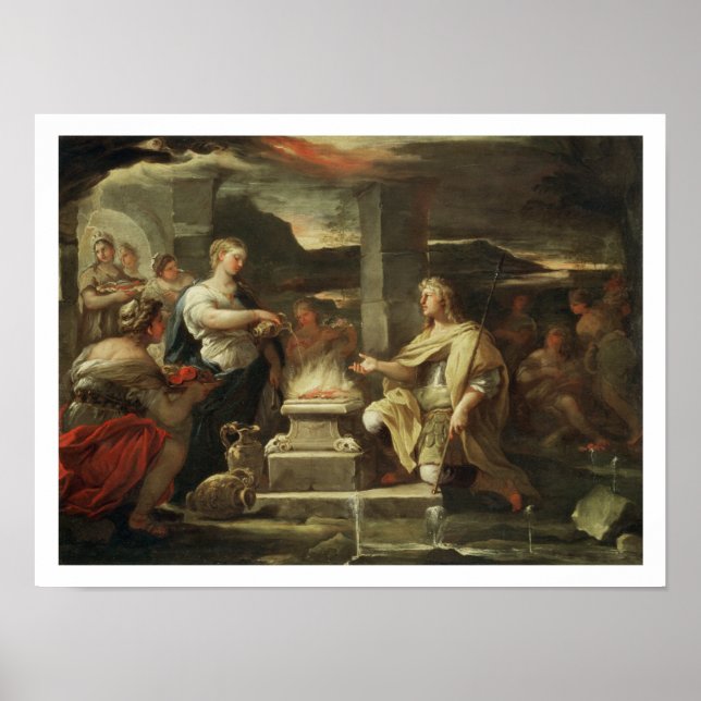 Ulysses und Calypso Poster (Vorne)