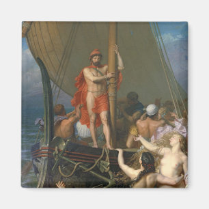 Ulysses und die Sirenen Magnet