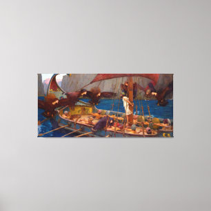 Ulysses und die Sirens (1891) Leinwanddruck