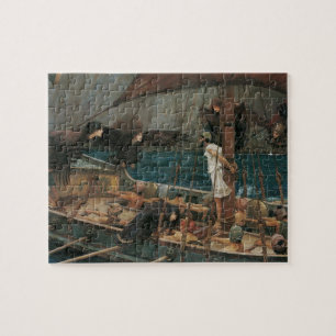 Ulysses und die Sirens von John William Waterhouse Puzzle