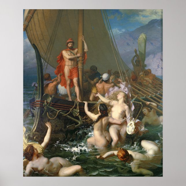 Ulysses und Sirens Poster (Vorne)