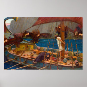 Ulysses und Sirens Poster