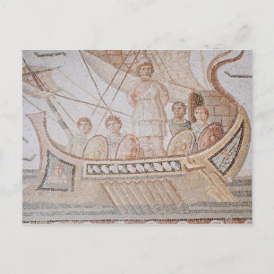 Ulysses und Sirens Postkarte