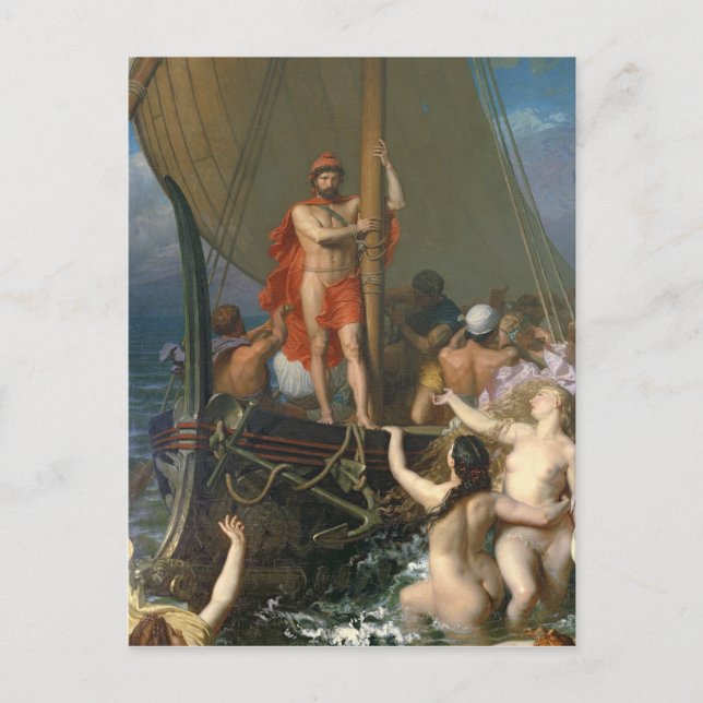 Ulysses und Sirens Postkarte (Vorderseite)