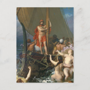 Ulysses und Sirens Postkarte