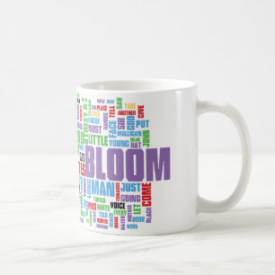 Ulysses-Wort-Wolke Kaffeetasse