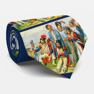 um 1796 Napoleons Soldaten Krawatte