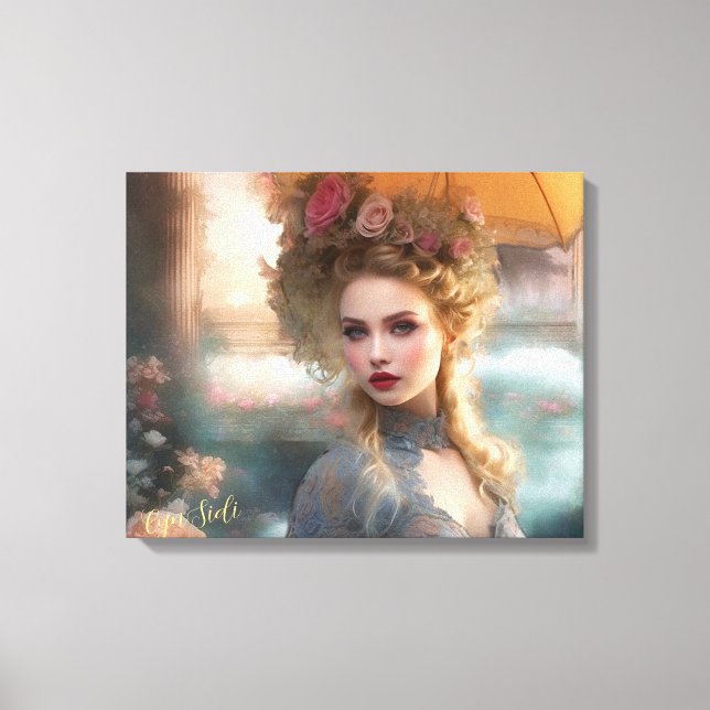 Um alles zu sehen... Carry an Umbrella Leinwanddruck (Vorderseite)