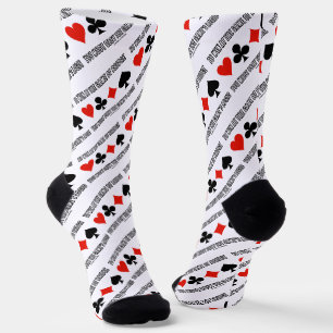 Um beim Bridgespiel zu gewinnen, muss man der Spie Socken