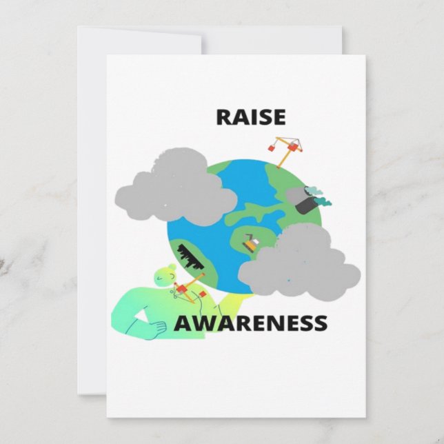 UM DAS BEWUSSTSEIN ZU ERHÖHEN! (Vorderseite)