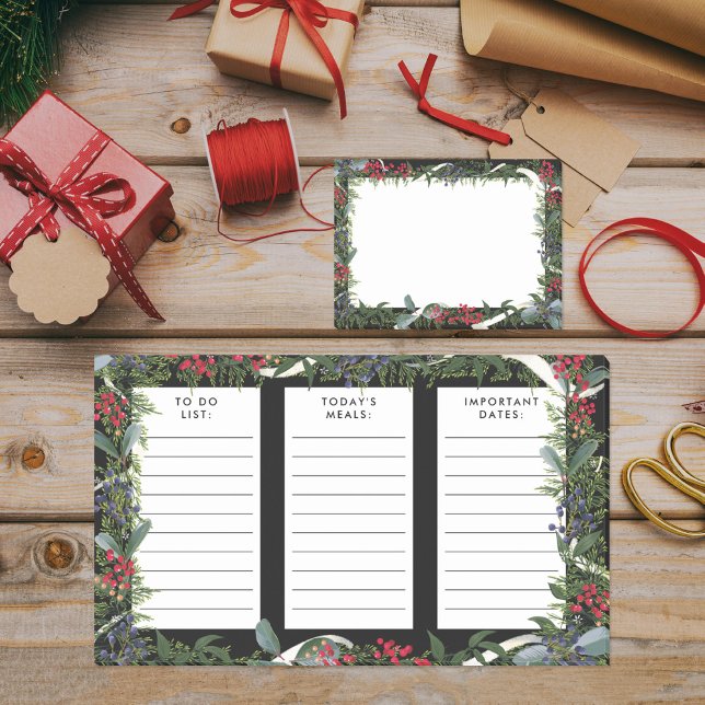 um das Essen zu planen wichtige Termine Weihnachte Post-it Klebezettel (Von Creator hochgeladen)