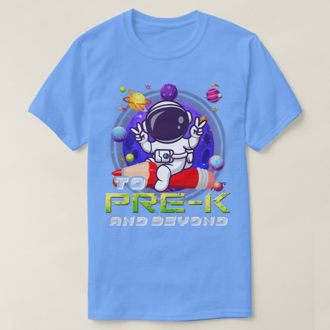 Um den Astronauten wieder in die Schule zu schicke T-Shirt (Design vorne)