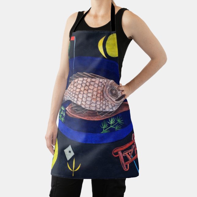 Um den Fisch herum, Paul Klee Schürze (InSitu)