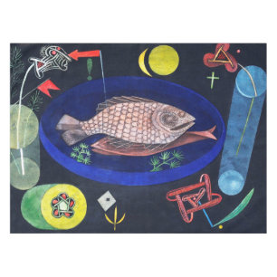 Um den Fisch herum, Paul Klee Tischdecke