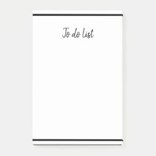 , um die Business School einfache minimale Grenze Post-it Klebezettel