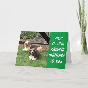 UM DIE HOFFNUNG ZU LADEN, DASS WIR EINEN GLÜCKLICH KARTE